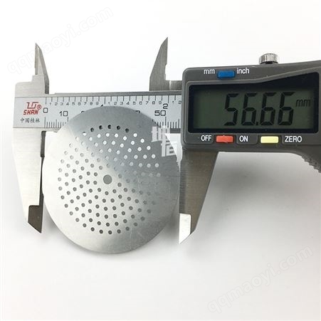 304不锈钢咖啡过滤片 圆形法压壶用滤网 蚀刻材质不易生锈 坤佰