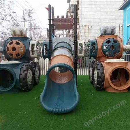可定制幼儿园不锈钢组合滑梯 无动力滑梯组合 安全环保